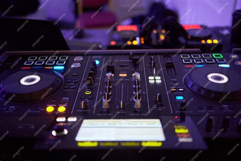 Premium Photo Dj Console Cd Mp4 Deejay Mixing Desk Ibiza House Techno