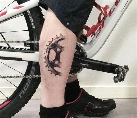 Bike Tattoo By Adrian Lindell Photo 25198