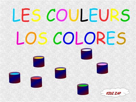 Apprendre Les Couleurs En Espagnol Los Colores Vidéo Dailymotion