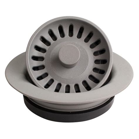 The home depot kitchen sink disposal. Karran 4-1/2 in. Kitchen Sink Decorative Disposal Flange ...
