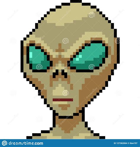 Alien Pixel Art Pixel Art Grid Pixel Art Pattern Minecraft Pixel Art Images