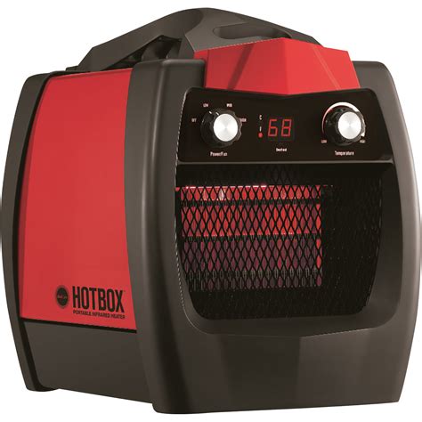 Redcore Hotbox Infrared Electric Shop Heater — 5200 Btu Model 15828