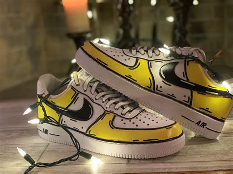 We're also super close to 5000 subs :o thank you sooo much, i really. Custom Cartoon Shoes Air Force 1 - Custom Cars