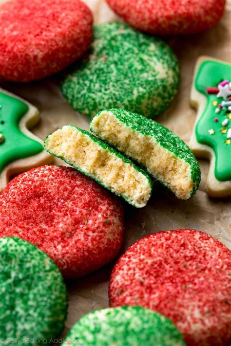 Super Soft And Creamy Cream Cheese Sugar Cookies Rolled In Sprinkles I