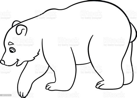In case you don\'t find what you are looking for, use the top search bar to search again! Coloring Pages Little Cute Baby Polar Bear Stock ...