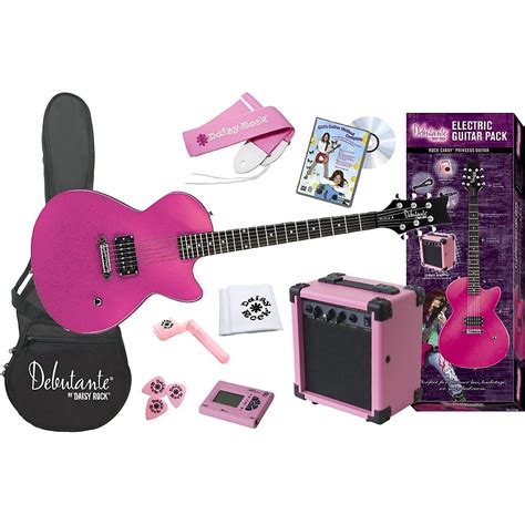 Daisy Rock Debutante Rock Candy Princess Electric Guitar Pack Atomic