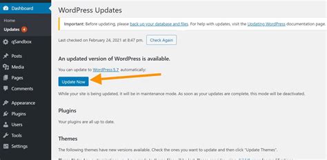 5 Ways To Update Wordpress Manually And Automatically