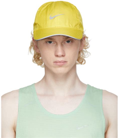 Nike Black Aerobill Featherlight Running Cap Shopstyle Hats