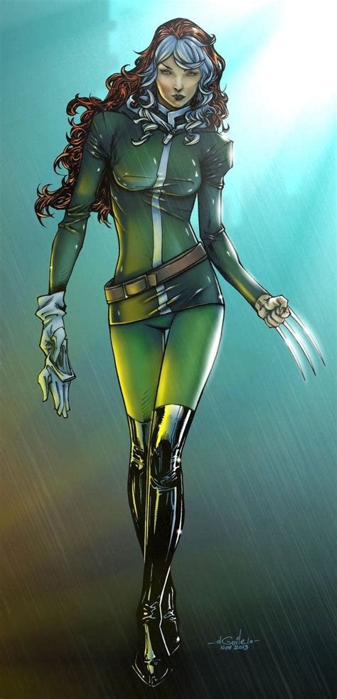 Geniales Ilustraciones De Rogue Titania X Men Marvel Rogue Rogues