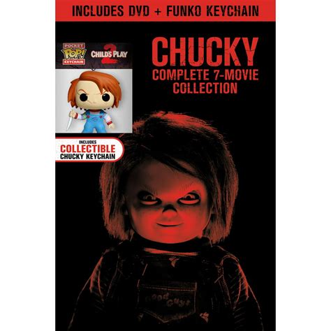 Chucky Complete 7 Movie Collection Walmart Exclusive Dvd Funko