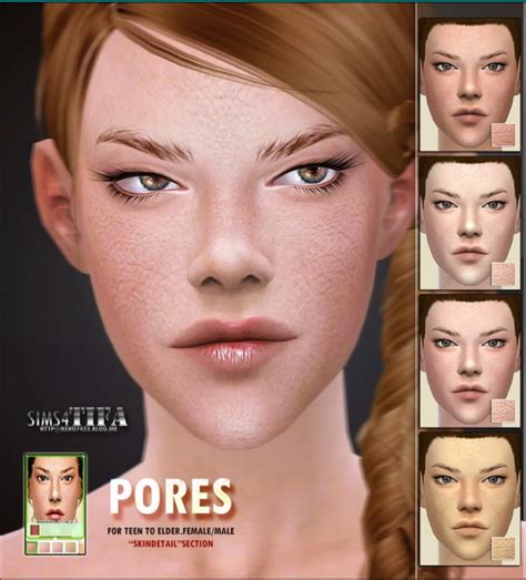 Top 10 Best Sims 4 Realistic Skin Overlays 23c