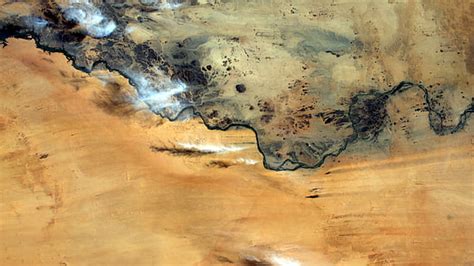 Hd Wallpaper Satellite Imagery Sahara Desert Land No People