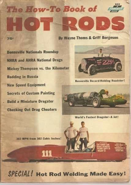 An Old Magazine Ad For Hot Rods