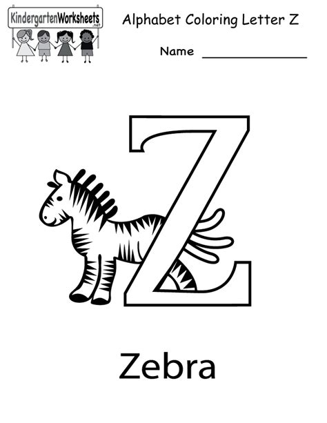 You can choose a worksheet that your children like. Letter Z Worksheets to Print | Activity Shelter