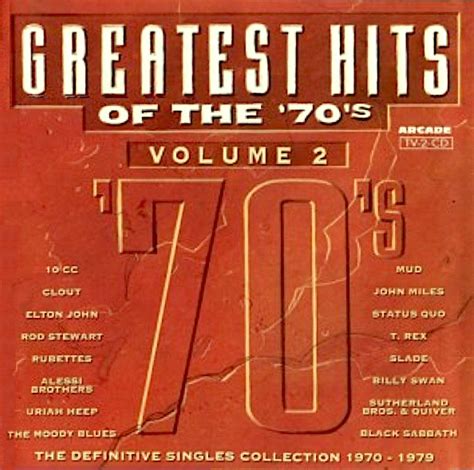 Greatest Hits Of The 70s Volume 2 Cd Compilation Discogs