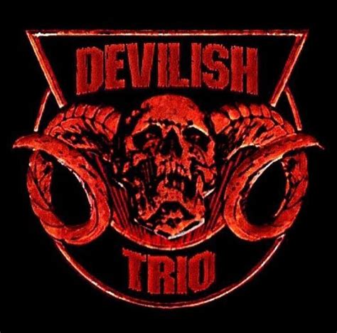 Devilish Trio Devilish Painting Art Projects Retro Waves