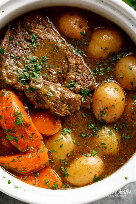 Taste the seasoning and add more salt and pepper if desired. Slow Cooked Balsamic Pot Roast (Slow Cooker, Instant Pot ...