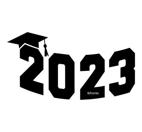 2023 Graduation Cap Amp Tassel Svg Png  Etsy