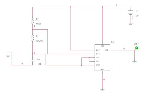 555 Pulse Width Modulator Voltage Controlled Duty Cycle Multisim Live