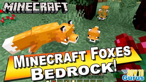 Minecraft How To Tame Fox Approach Two Wild Foxes While Crouching