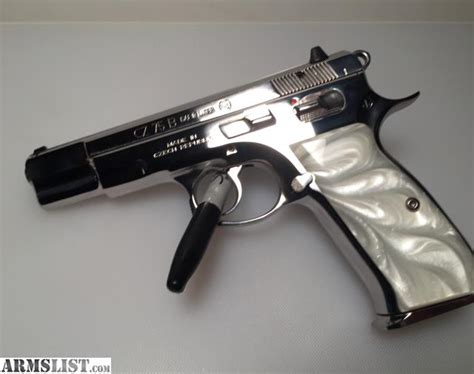 Armslist For Sale Cz 75b Polished Stainlessdiscontinued 4 Custom