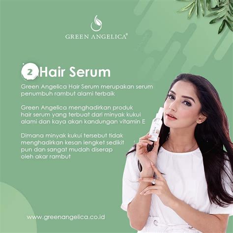 Dengan menggunakan serum rambut rontok pastinya masalah rambut rontok dapat teratasi secara baik dan juga maksimal. Hair Serum Green Angelica adalah vitamin untuk rambut ...