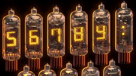 A Nixie Tube Or Cold Cathode Display 3d Model Model Turbosquid 1969397