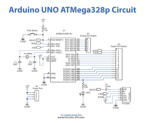 Arduino Uno Circuit Diagram Altium Atmega P Datashe Vrogue Co
