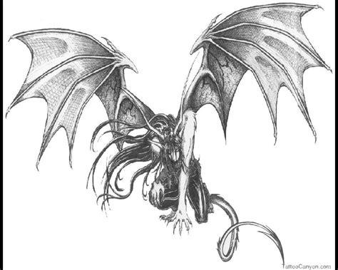 Flying angel and demon tattoo design. related pictures half angel half demon tattoo designs Car ...