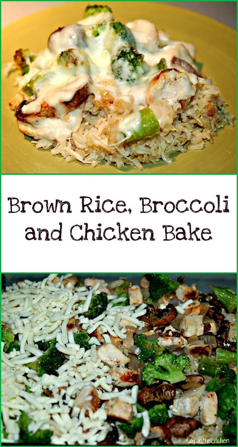 World's tastiest chicken, brown rice & broccoli meal prep. Joy in the Kitchen!: Brown Rice, Broccoli and Chicken Bake