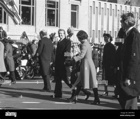 Jimmy Carter and his family - after being sworn in as 39th President of