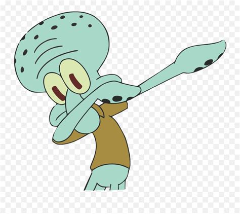 Squidward Spongebob Dab Freetoedit Squidward Dabbing Emoji Squidward