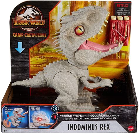 Jurassic World Feeding Frenzy Indominus Rex Action Figure Mattel Toys