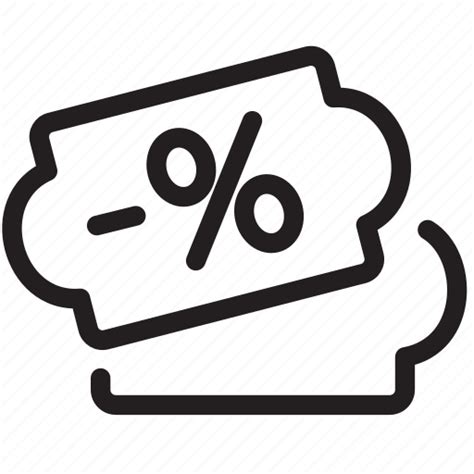 Discount Money Price Reduced Sale Sales Webshop Icon Download