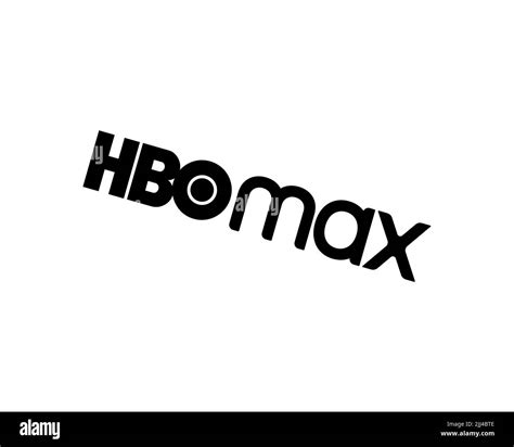 Hbo Max Rotated Logo White Background B Stock Photo Alamy