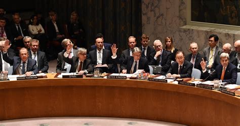 United Nations Security Council Approves Syria Peace Plan