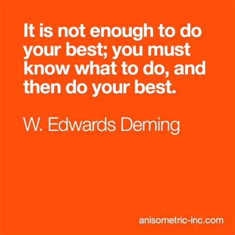 W Edwards Deming Work Quotes Quality Quotes Blogging Quotes