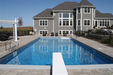 Maybe you would like to learn more about one of these? 20' x 50' Vinyl Liner Swimming Pool - Traditional - Pool ...