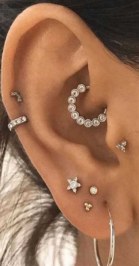Ear Piercings For Cartilage Earring Tragus Stud Ear Jewelry