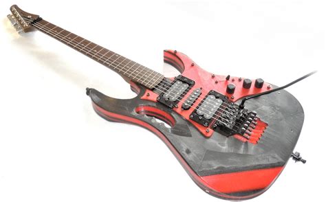 Replica Of The Ibanez Jem 777 With Floyd Rose Bridge Made With