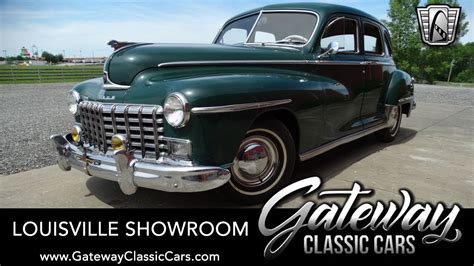 1948 Dodge Sedan Gateway Classic Cars Louisville 2347 Lou Youtube