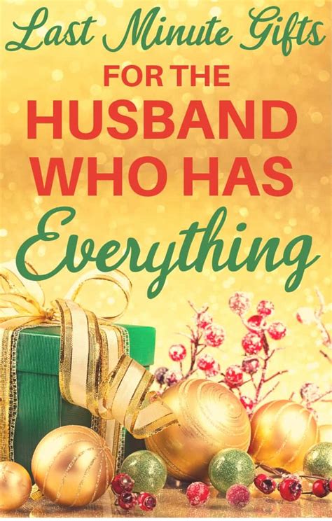 Christmas gifts for the person who has everything. Christmas Gift Ideas for Husband Who Has EVERYTHING! 2020