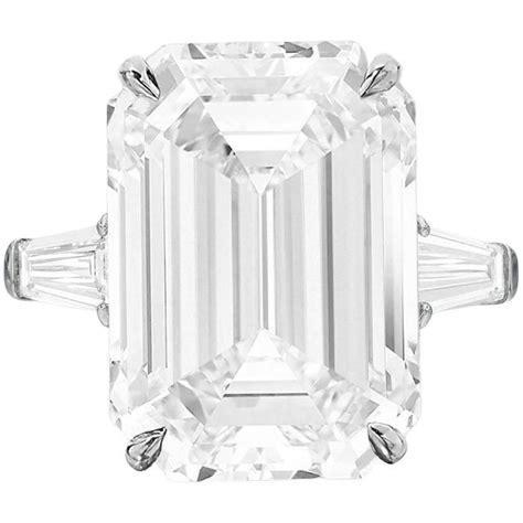 Stunning Gia Certified 5 Carat F Color Vvs1 Emerald Cut Diamond Ring