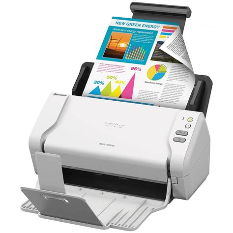 They claim to support 'linux' but it's not typically. Brother ADS2200 High Speed Color Duplex Document Scanner ...