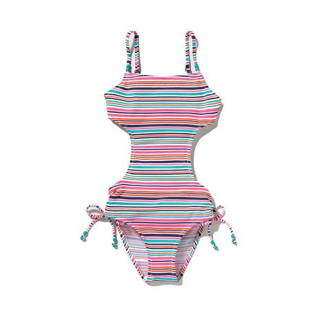 Trikini Multicolor Para Niña Moda Infantil Y Accesorios Para Días De