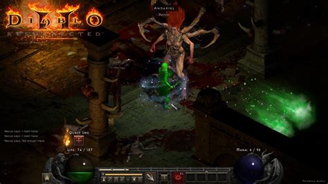 Diablo 2 Resurrected Act 1 Andariel Maiden Of Anguish Diablo Lore