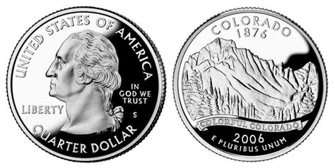 2006 S Colorado State Quarter Proof At Amazons Collectible Coins Store