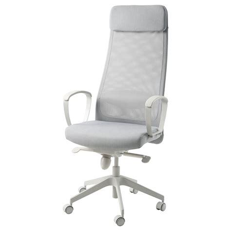 Markus Office Chair Vissle Light Grey Ikea