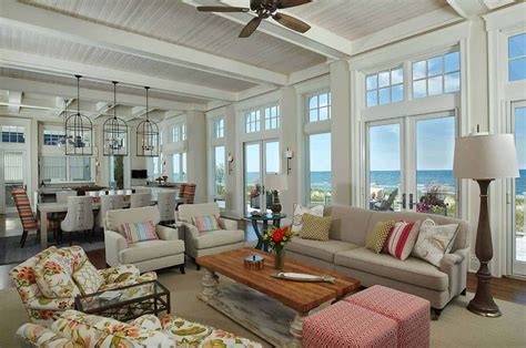 Inviting Nantucket Style Beach House Perched On Shores Of Lake Michigan