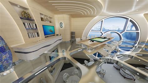 Inside Greshams Bonkers New Sci Fi Inspired 328 Foot Gigayacht Concept